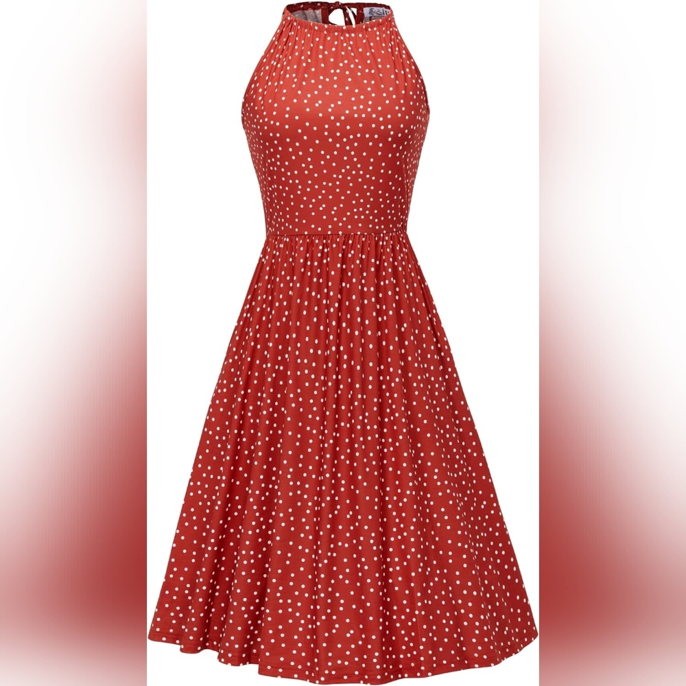 Floral Halter Dress